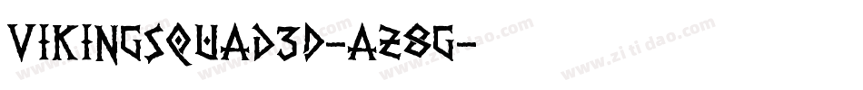 VikingSquad3D-az8g字体转换