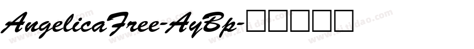 AngelicaFree-AyBp字体转换