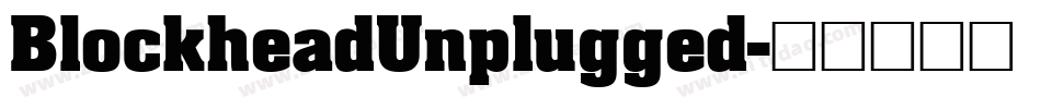 BlockheadUnplugged字体转换
