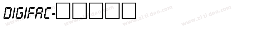 DIGIFAC字体转换
