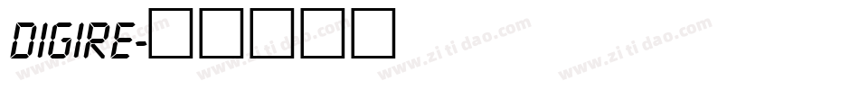 Digire字体转换