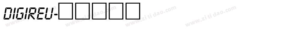 Digireu字体转换