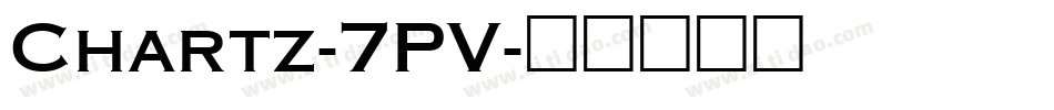 Chartz-7PV字体转换