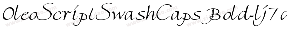 OleoScriptSwashCapsBold-lj7d字体转换
