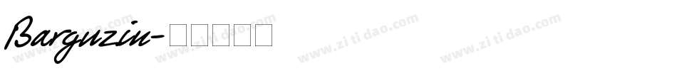 Barguzin字体转换