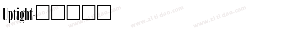 Uptight字体转换