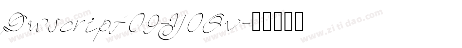 Pwscript09-Y0Ov字体转换