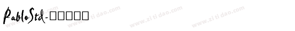 PabloStd字体转换