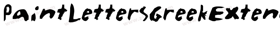 PaintLettersGreekExtendedLight-r4eB字体转换