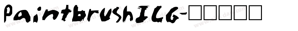 PaintbrushICG字体转换