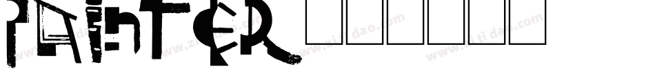 PAINTER字体转换