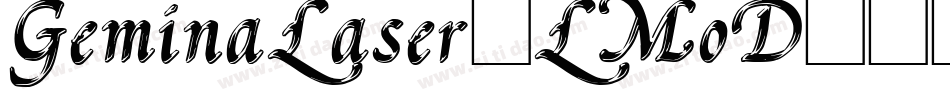 GeminaLaser-LMoD字体转换