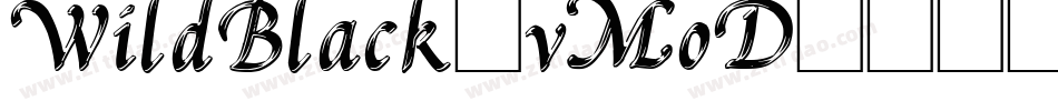 WildBlack-vMoD字体转换