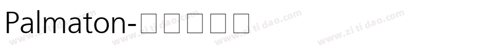 Palmaton字体转换