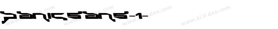 PanicSans-1字体转换