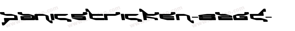 Panicstricken-8zgD字体转换