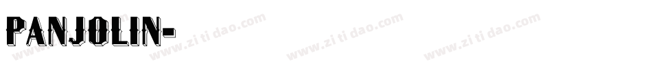 panjolin字体转换
