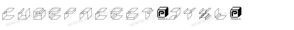 CubeFaceSt-jyXl字体转换