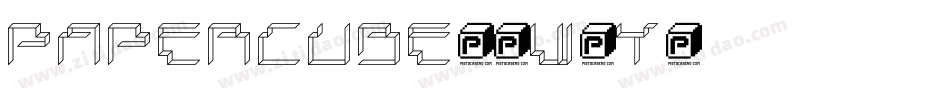PaperCube-4W6Y字体转换