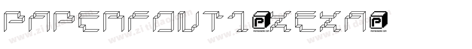 Paperfont1-Xexa字体转换