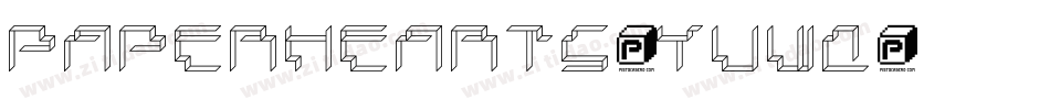 Paperhearts-Yvwq字体转换