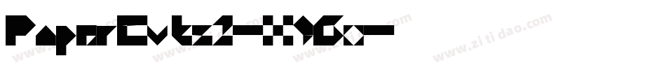 PaperCuts2-X9Go字体转换