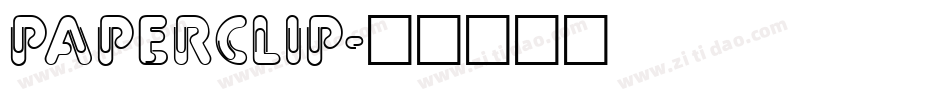 PaperClip字体转换