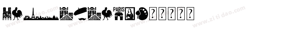 ParisianT字体转换