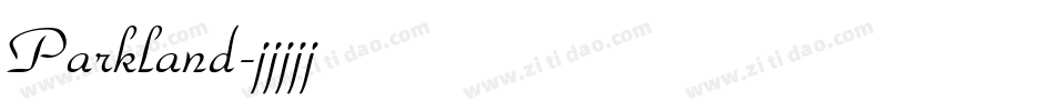 Parkland字体转换