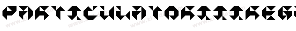 ParticulatorIiiRegular-vYvM字体转换