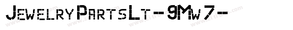JewelryPartsLt-9Mw7字体转换