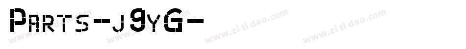 Parts-j9yG字体转换