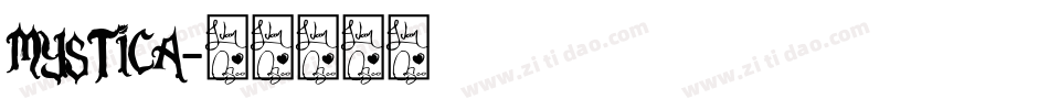 mystica字体转换