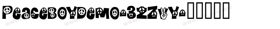 PeaceBoyDemo-3zZvy字体转换
