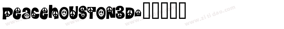 peacehouston3d字体转换