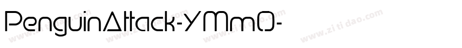 PenguinAttack-YMmO字体转换