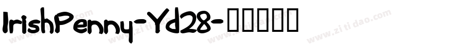 IrishPenny-Yd28字体转换