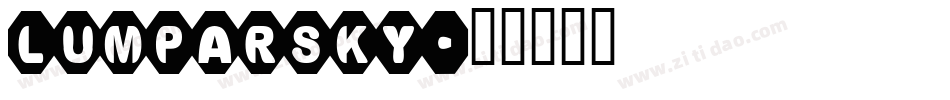 Lumparsky字体转换