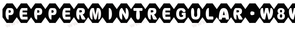 PeppermintRegular-W8WY字体转换