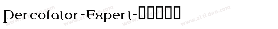 Percolator-Expert字体转换