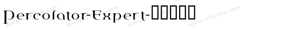 Percolator-Expert字体转换