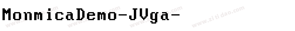 MonmicaDemo-JVga字体转换 MonmicaDemo-JVga字体转换