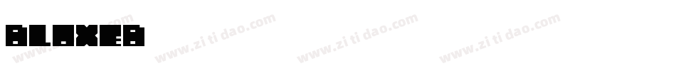 BLOXEB字体转换