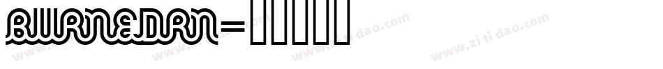 burnedrn字体转换