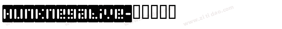 HunkNegative字体转换