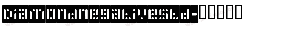 DiamondNegativeStd字体转换