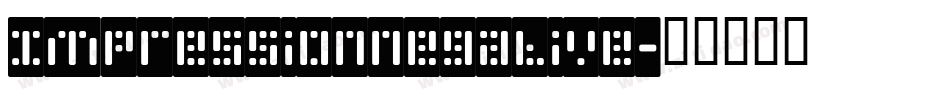 ImpressionNegative字体转换