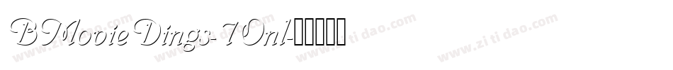BMovieDings-7Onl字体转换