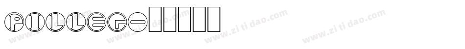 pilleg字体转换