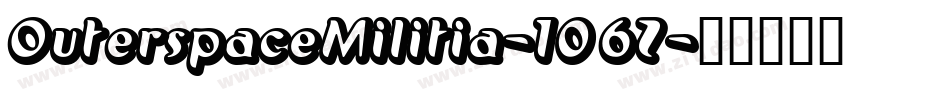 OuterspaceMilitia-106Z字体转换
